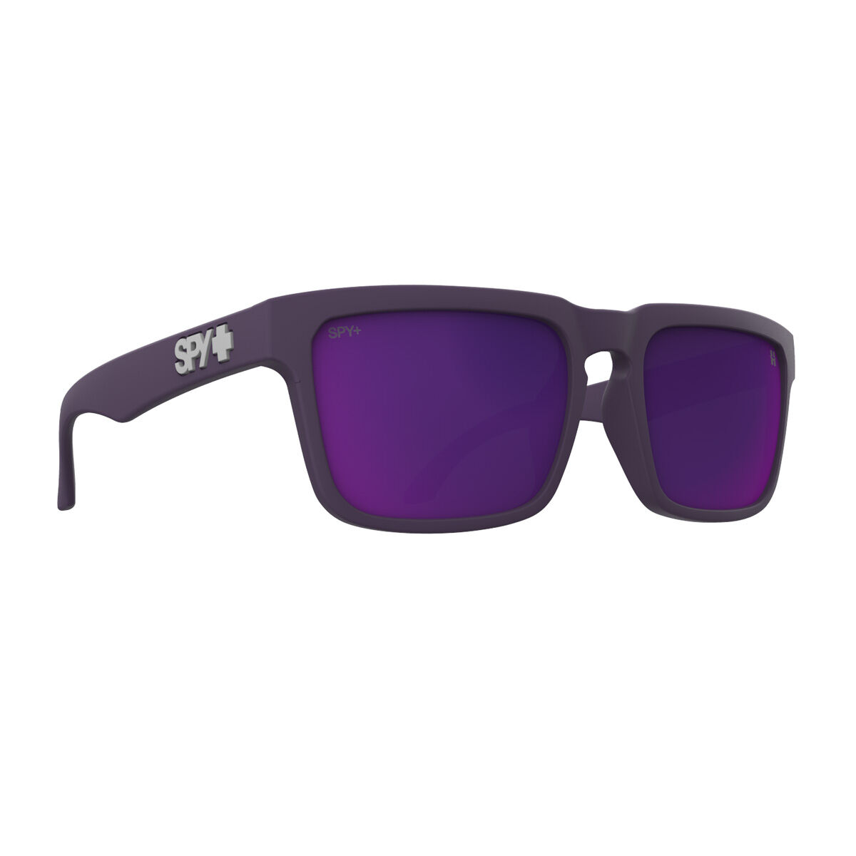 HELM, Matte Plum-Happy Gray Green Dark Purple Spectra Mirror, hi-res image number null